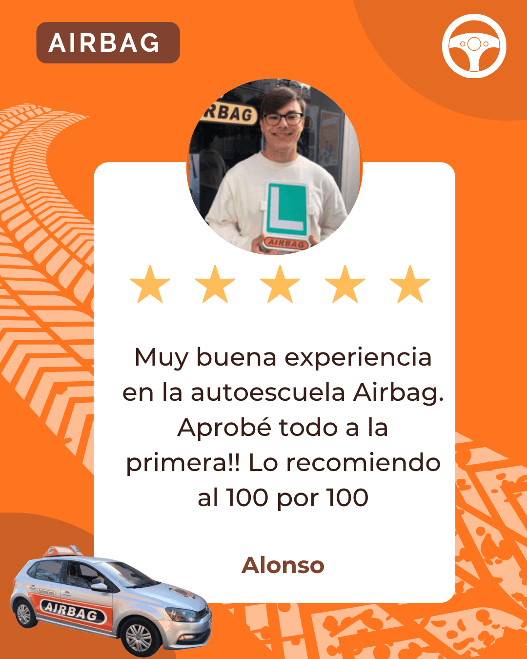 Reseña de Alonso en Google
