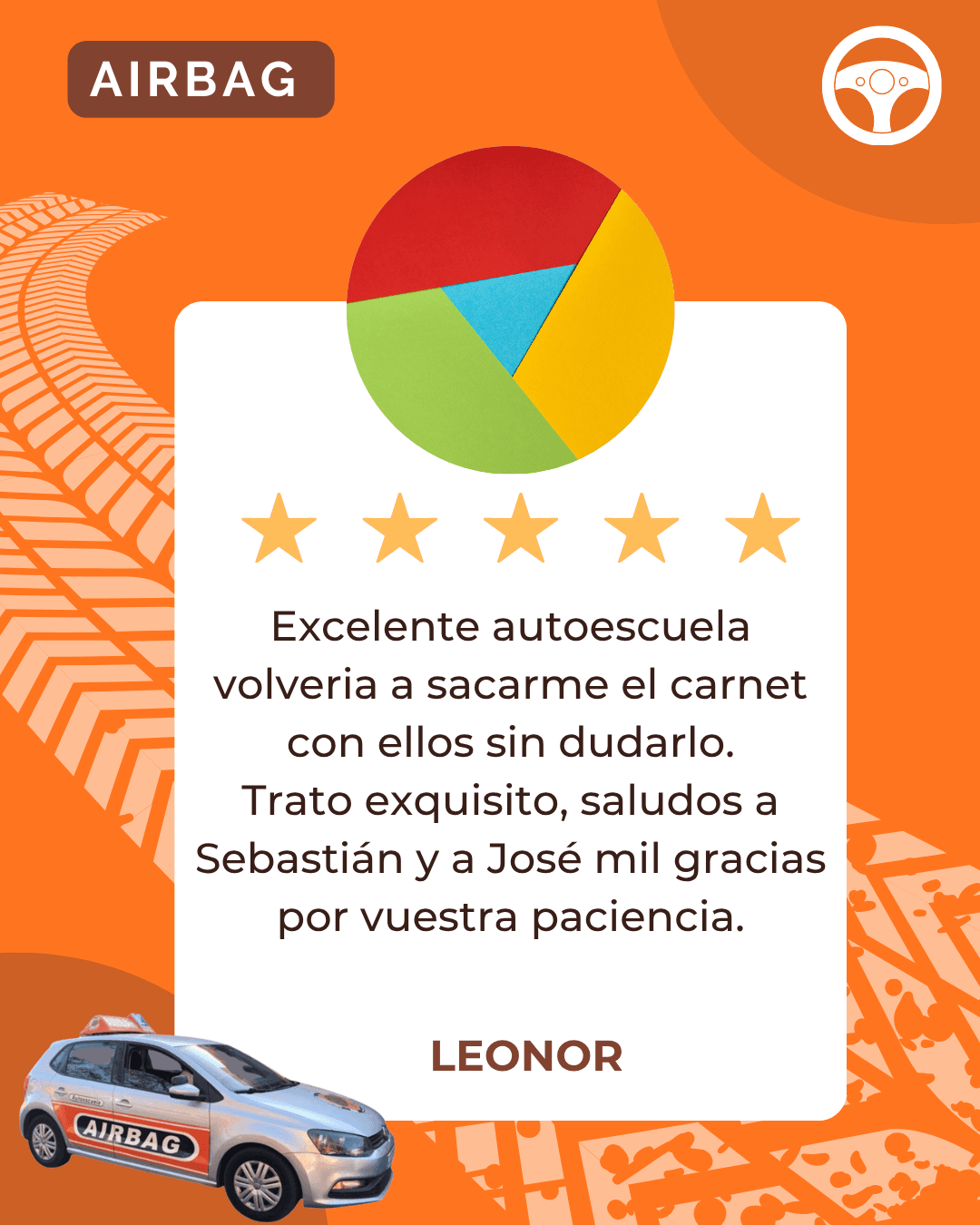 Reseña de Leonor en Google
