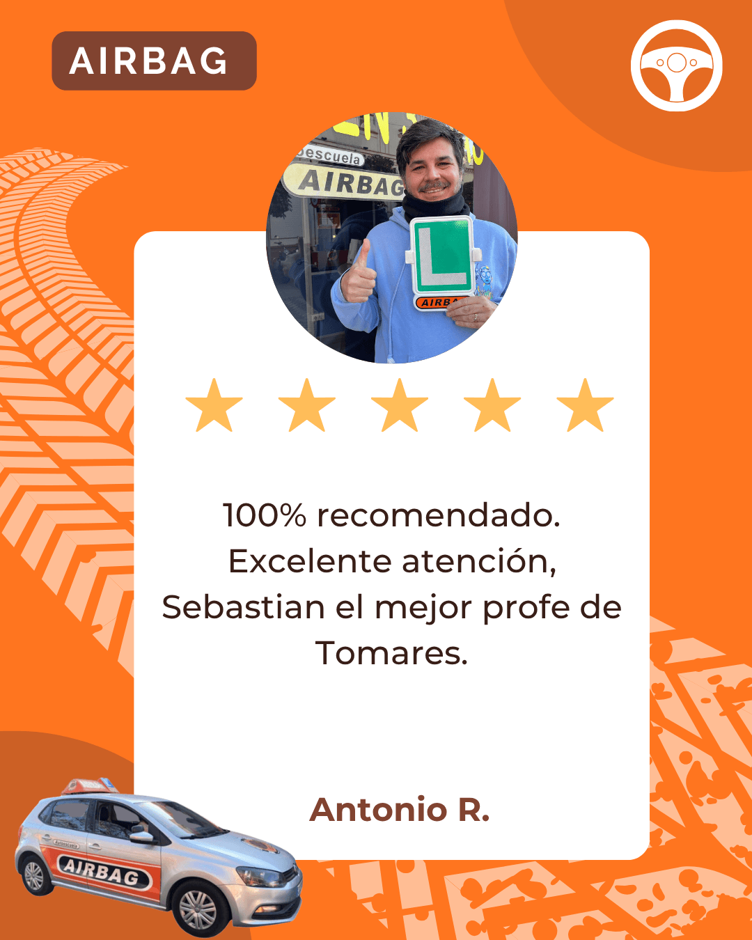 Reseña de Antonio R. en Google